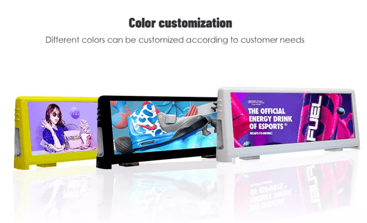 Outdoor Full Color Taxi Top Display