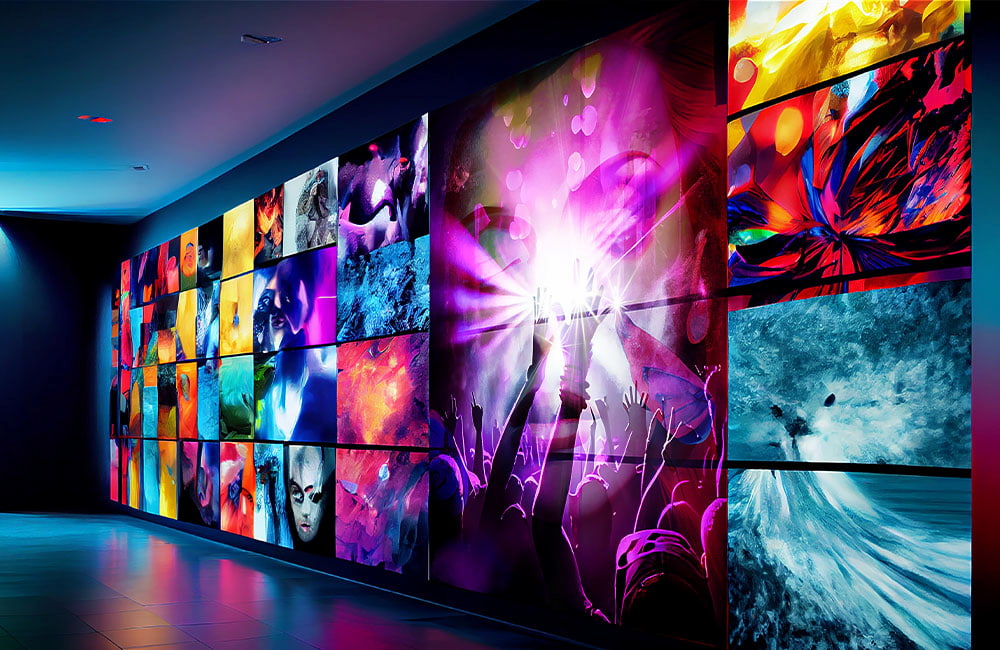 4K Fixed Indoor Led Video Wall 