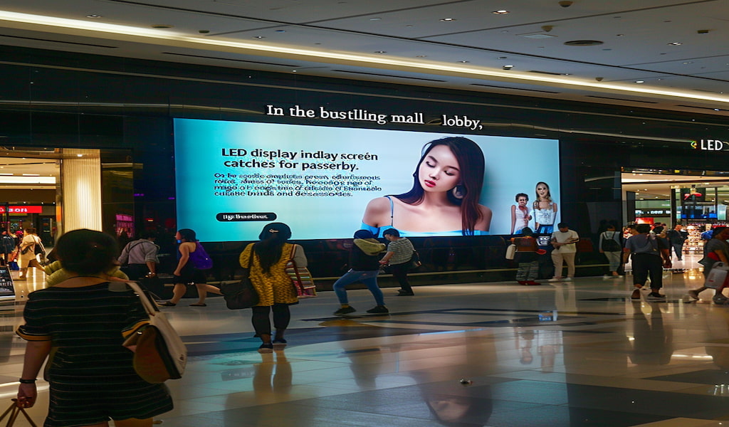 Mobile LED display screen