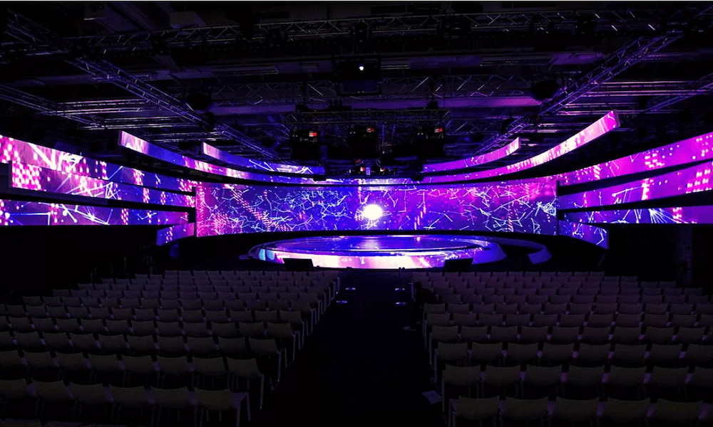 led panel display stage events led panel