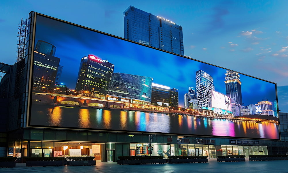 super bright outdoor led display 