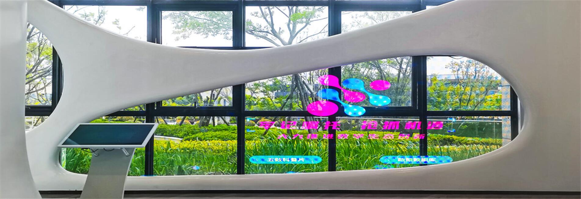 Holographic Glass                      Invisible   Led Film